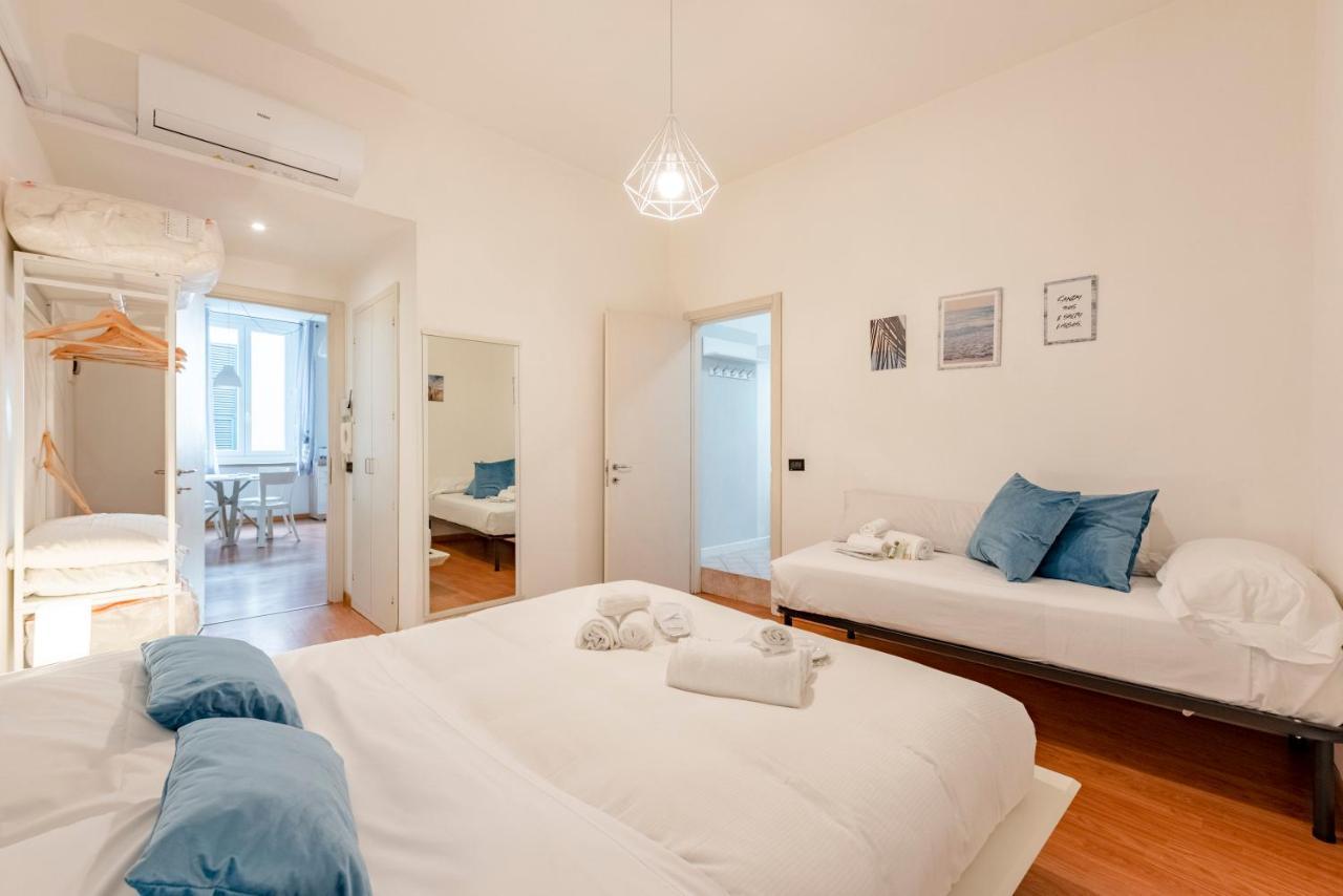 Mazzini 12 Very Central Apartment With Private Garage, Air Conditioning, Wifi, Just 50 Meters From The Beach 라팔로 외부 사진