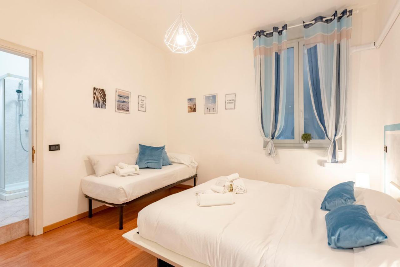 Mazzini 12 Very Central Apartment With Private Garage, Air Conditioning, Wifi, Just 50 Meters From The Beach 라팔로 외부 사진