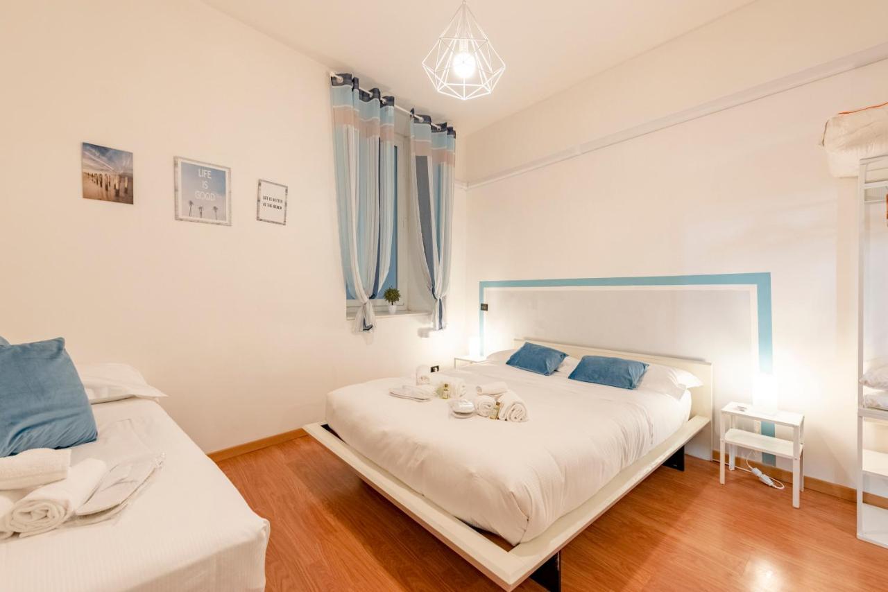 Mazzini 12 Very Central Apartment With Private Garage, Air Conditioning, Wifi, Just 50 Meters From The Beach 라팔로 외부 사진